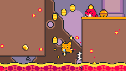 Super Cat Bros - Gameplay image of android game