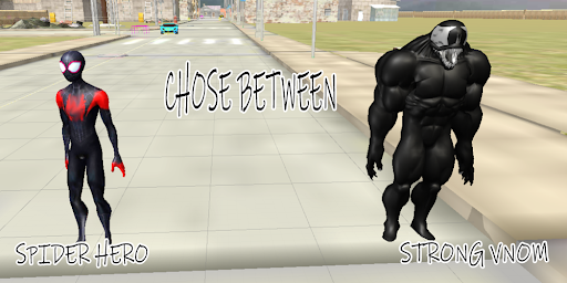 Spider Robe Hero : Vice Vegas Rescue Game - Gameplay image of android game