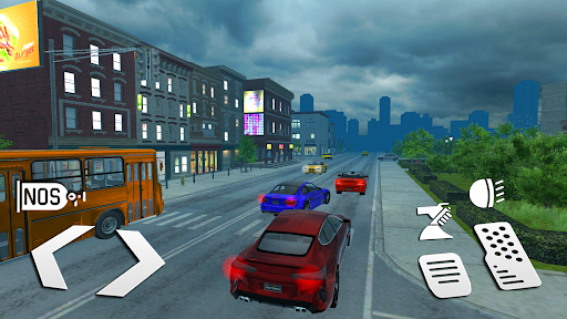 BMW Highway Traffic Car Racing - Image screenshot of android app