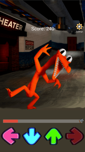 FNF Rainbow Orage Mod Test - عکس بازی موبایلی اندروید