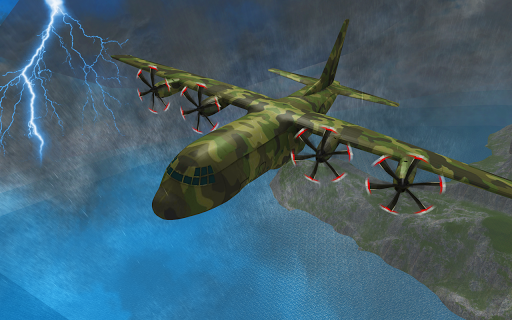 Flight Simulator C130 Training - Gameplay image of android game