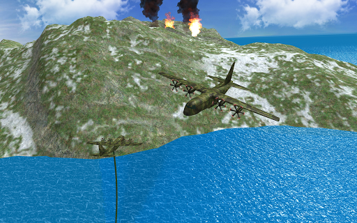 Flight Simulator C۱۳۰ Training - عکس بازی موبایلی اندروید