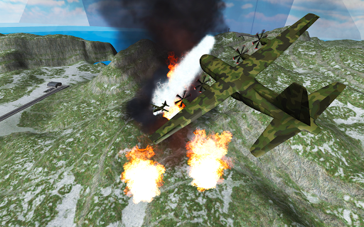 Flight Simulator C۱۳۰ Training - عکس بازی موبایلی اندروید