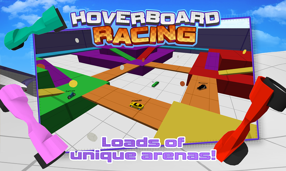 Hoverboard Racing - عکس بازی موبایلی اندروید