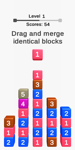 Merge Mania 3D - Image screenshot of android app