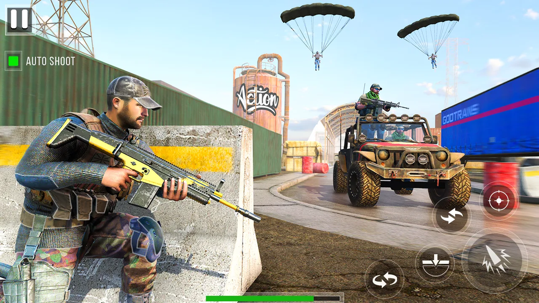 ۳d Commando Shooting Games FPS - عکس بازی موبایلی اندروید