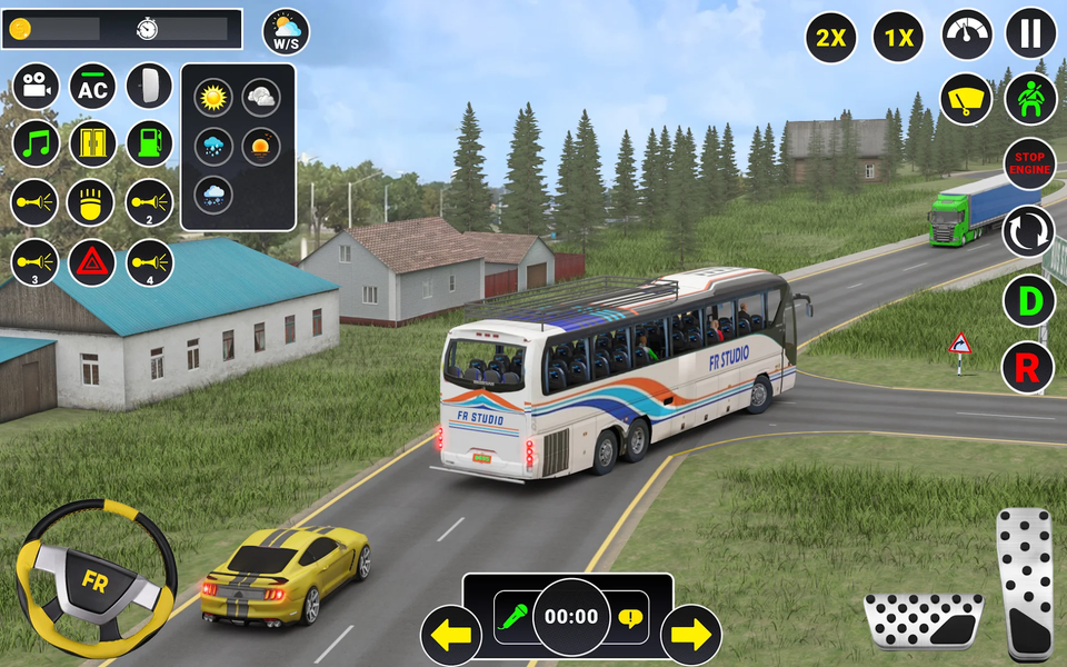 Bus Game - FR Bus Driving ۳D - عکس بازی موبایلی اندروید