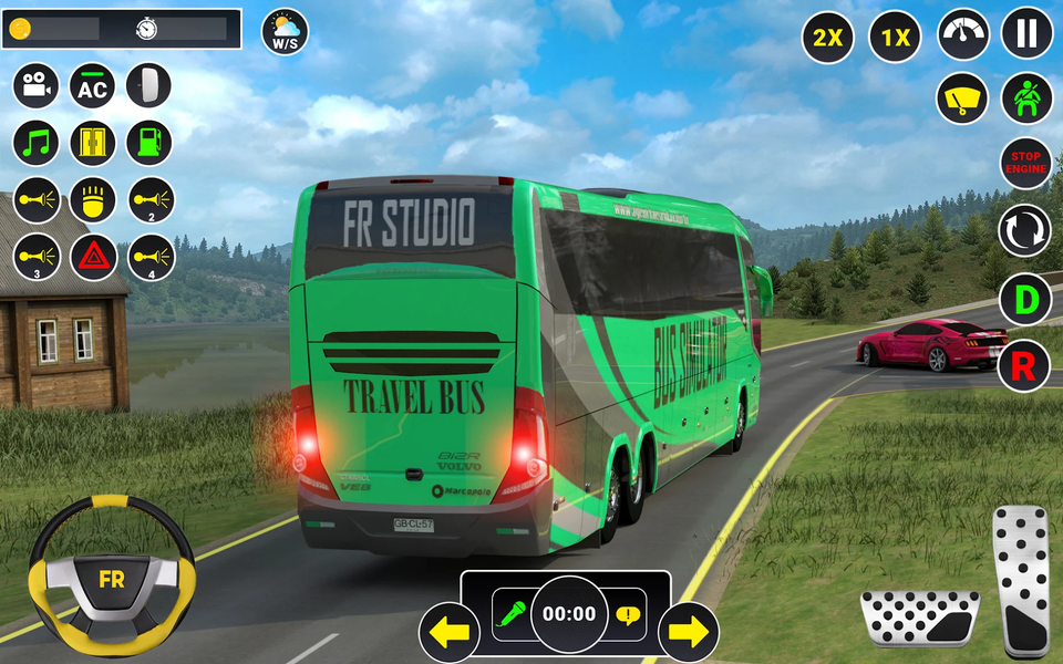 Bus Game - FR Bus Driving ۳D - عکس بازی موبایلی اندروید