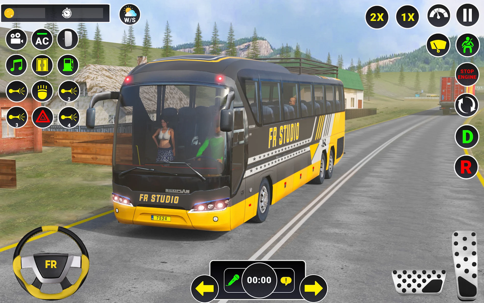 Bus Game - FR Bus Driving ۳D - عکس بازی موبایلی اندروید