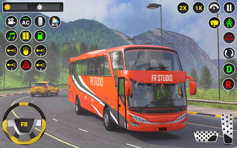 Bus Game - FR Bus Driving ۳D - عکس بازی موبایلی اندروید