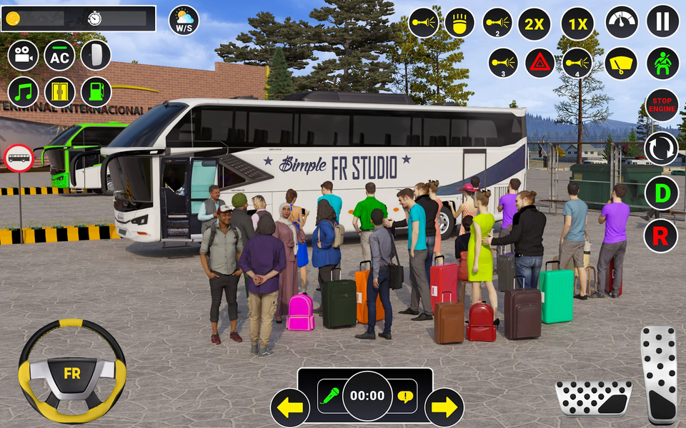 Bus Game - FR Bus Driving ۳D - عکس بازی موبایلی اندروید