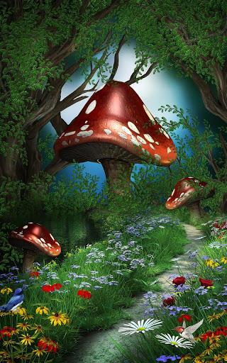Fairy Tale Live Wallpaper - Image screenshot of android app