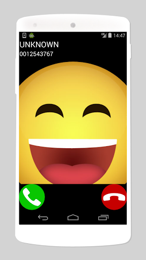 laughing sounds fake call game - عکس بازی موبایلی اندروید