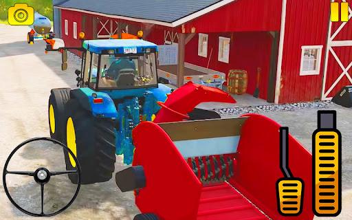 Tractor Farming: Tractor Games - Gameplay image of android game