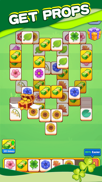 Farm Village Tiles: Match3 - Gameplay image of android game