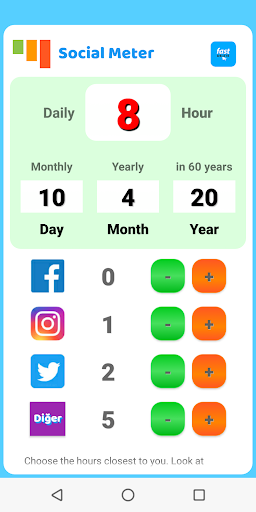 Social Meter - عکس برنامه موبایلی اندروید