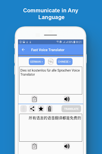 Voice Translator All Languages -Speech Text Typing - عکس برنامه موبایلی اندروید