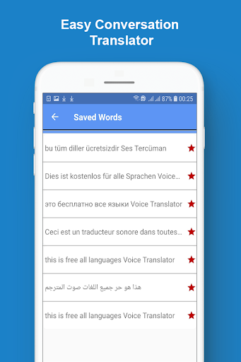 Voice Translator All Languages -Speech Text Typing - عکس برنامه موبایلی اندروید