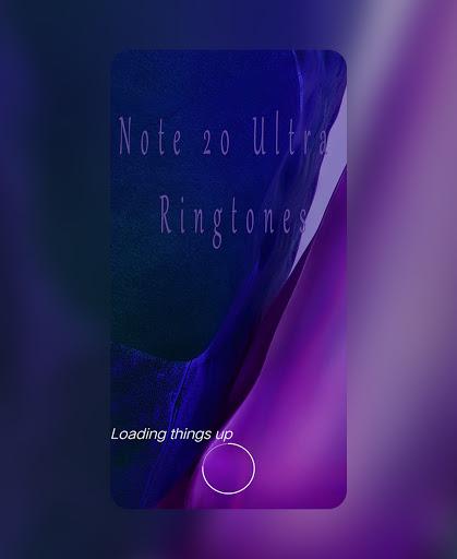 Note 20 Ultra Ringtone - Image screenshot of android app