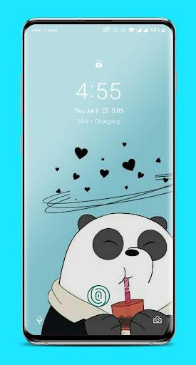 Cute Bear Live Wallpapers HD - Image screenshot of android app