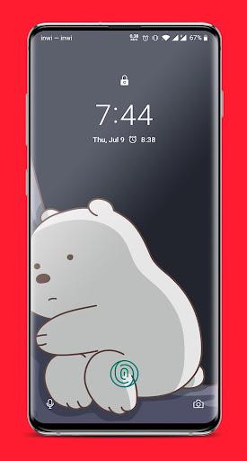 Cute Bear Live Wallpapers HD - Image screenshot of android app