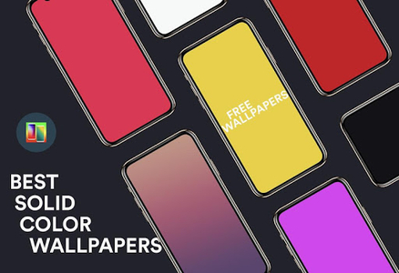 Solid Color Wallpapers 4K - Gradient Backgrounds - Image screenshot of android app