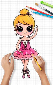 How to Draw Cute Girls  Drawing Girl Step by Step for Android