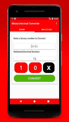 Simple Base Converter - Image screenshot of android app