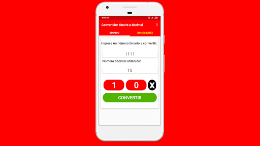 Simple Base Converter - Image screenshot of android app