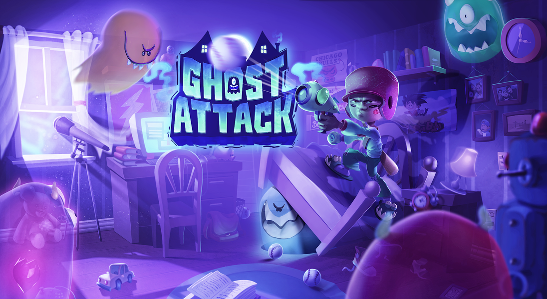 Ghost Attack 360 and VR - Gameplay image of android game