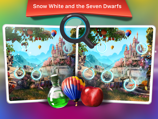 Find The Differences Games - Fairy Tales Games - عکس بازی موبایلی اندروید