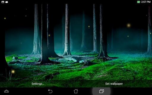 Fireflies Live Wallpaper - عکس برنامه موبایلی اندروید