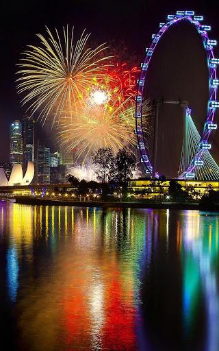 Fireworks Live Wallpaper - عکس برنامه موبایلی اندروید