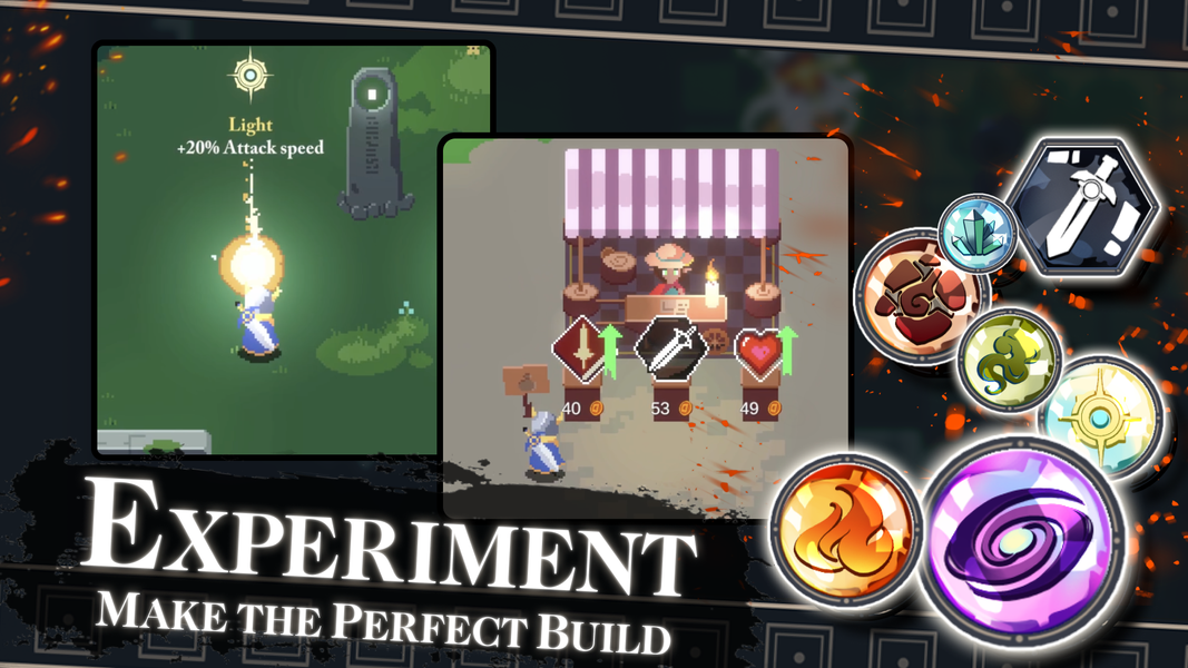 Endless Wander - Roguelike RPG - عکس بازی موبایلی اندروید