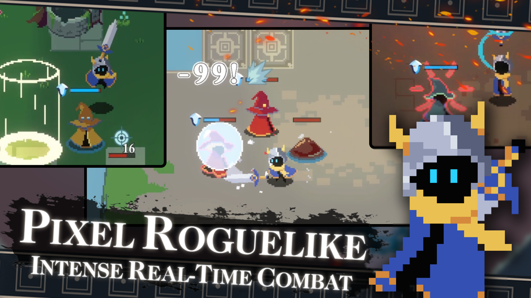 Endless Wander - Roguelike RPG - عکس بازی موبایلی اندروید