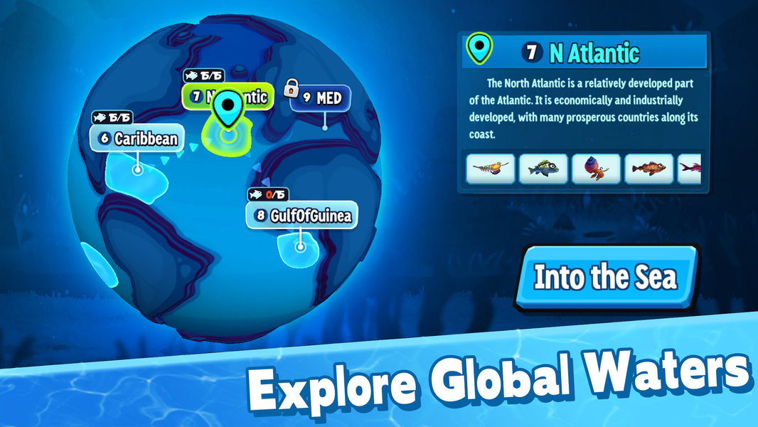 Fish Eat Fish.io - عکس بازی موبایلی اندروید