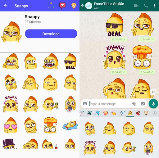 🐟Fish Stickers - WAStickerApps🐟 - عکس برنامه موبایلی اندروید