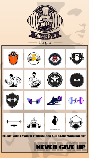 Fitness Gym Logo Design Maker - عکس برنامه موبایلی اندروید