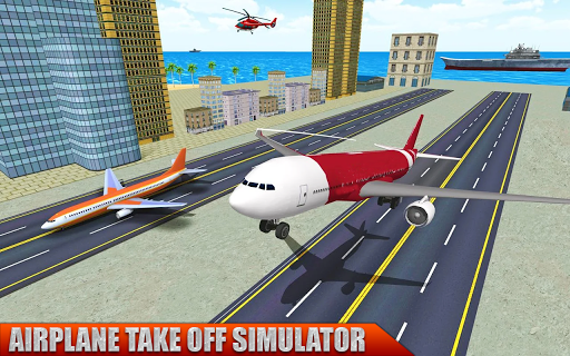 Airplane Flight Simulator: Fly City Airplane - عکس بازی موبایلی اندروید