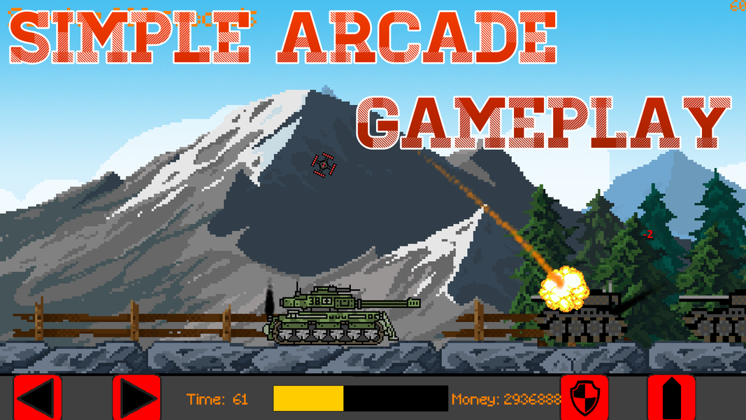 Steel Brawler - Tank Game - Image screenshot of android app