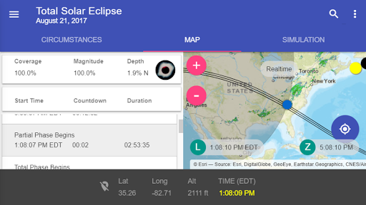 Eclipse Explorer Mobile - Image screenshot of android app