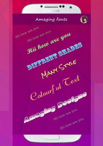 Font Changer - عکس برنامه موبایلی اندروید