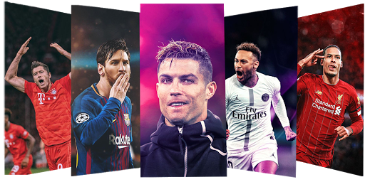 messi ronaldo neymar bale wallpaper