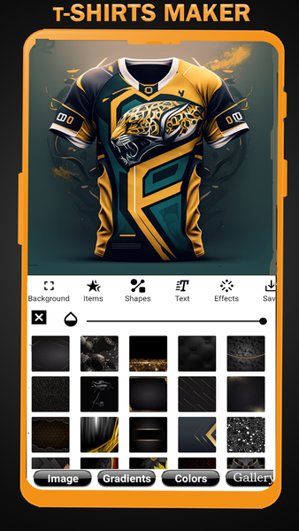 Sports T-shirt Maker&Designer - Image screenshot of android app