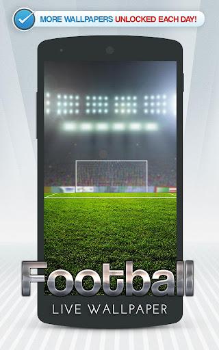 Football Live Wallpaper - Image screenshot of android app