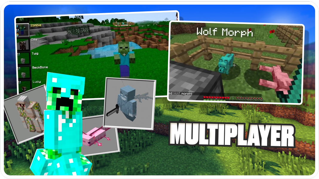 Morph Mod: Morphing Minecraft - عکس برنامه موبایلی اندروید