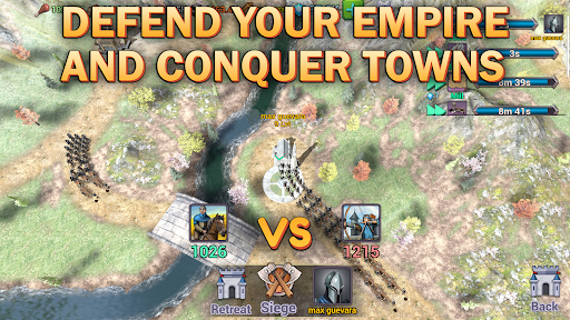 Shadows of Empires: PvP RTS - Gameplay image of android game