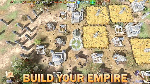 Shadows of Empires: PvP RTS - Gameplay image of android game