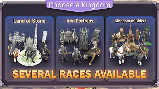 Shadows of Empires: PvP RTS - Gameplay image of android game