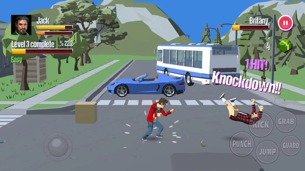 City Mafia Fighting - Gameplay image of android game